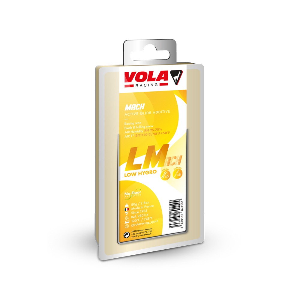 [Vola]LMach 80g Yellow, 기온 -2~+10, 25%