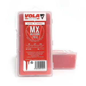 [Vola]MX Training Wax 200g red, 기온 -5~0(연습용, 레저용 왁스)-221101